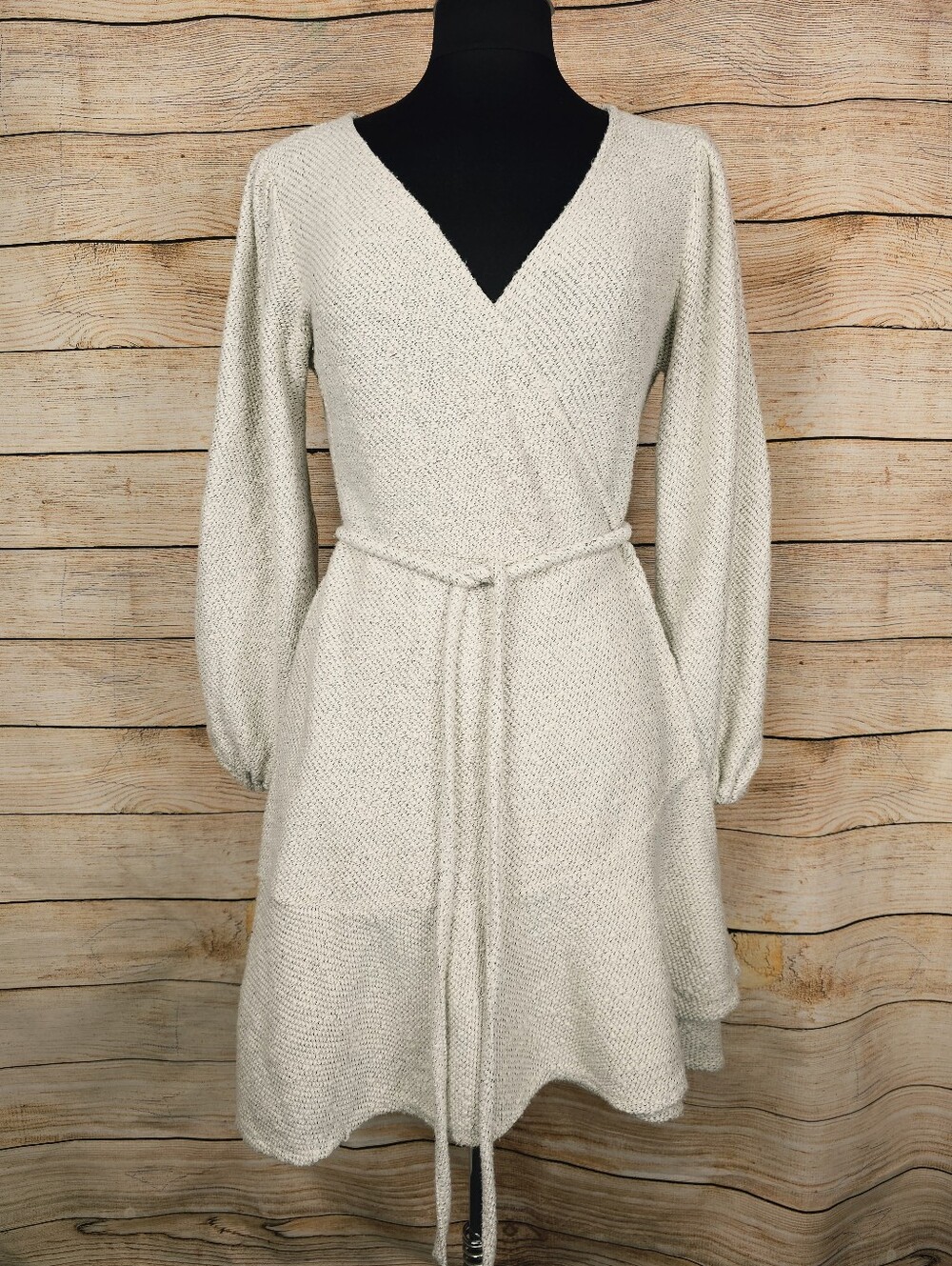 Anthropologie Diana Knit Sweater Wrap Dress Size Medium